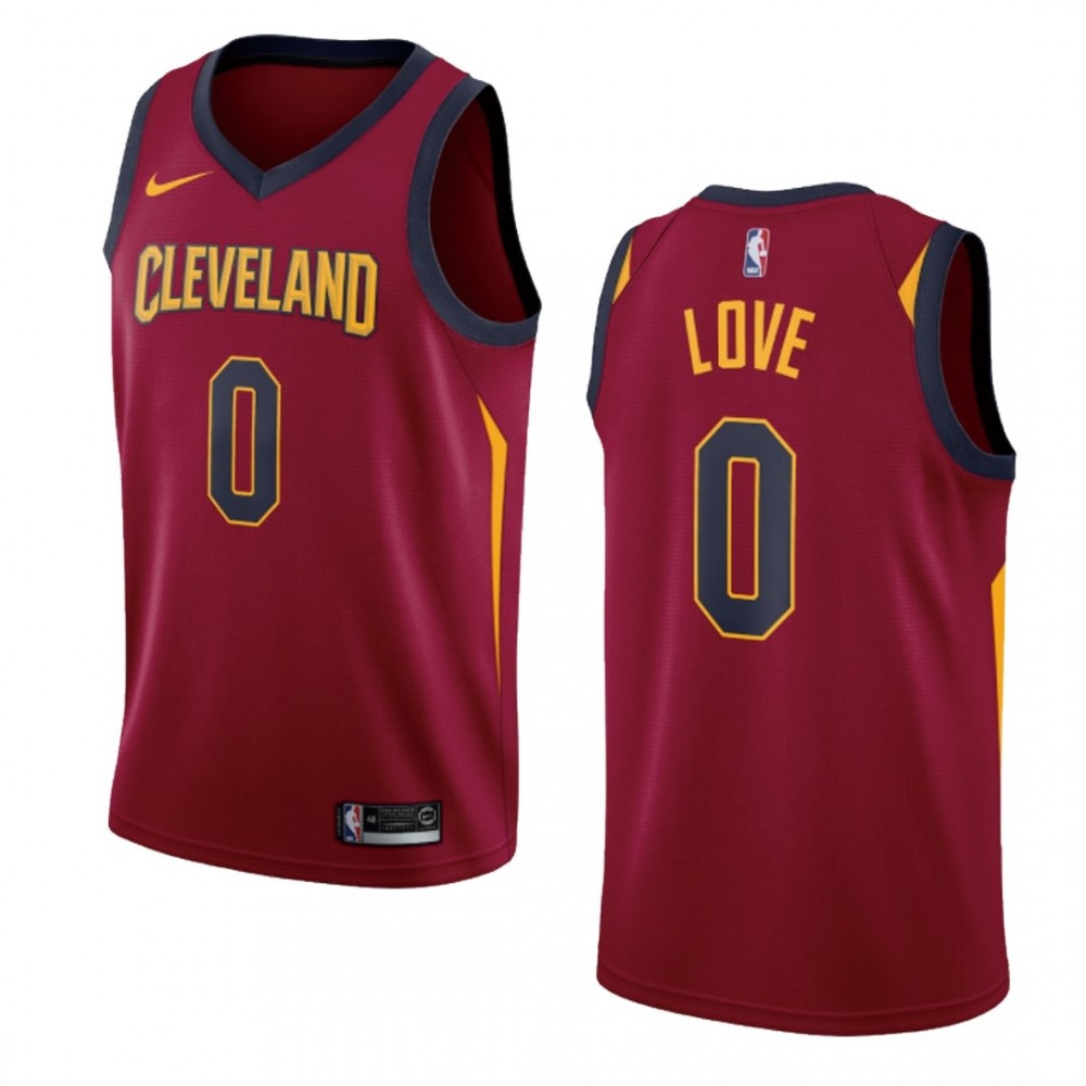 Men's Cleveland Cavaliers Kevin Love #0 Wine Swingman NBA Jersey - Icon Edition-Pro Kit Vault | Brand New 26/27 Sports Jerseys